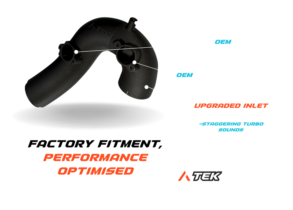 A-Tek N55 Front Mount Intake Kit (5/6 Series)